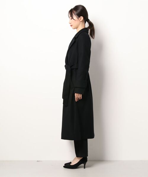 LAUTREAMONT(ロートレアモン)の「裏付きウールメルトンコート(チェスターコート・レディース・グレー/ブラック・7号/9号/11号)」の22枚目の写真