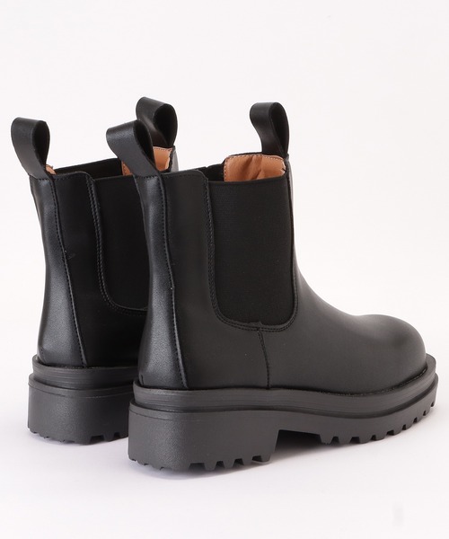 Lace Ladies（レースレディース）の「厚底 チェルシーブーツ ショート丈 レイン（ブーツ・レディース・ホワイト系1/ホワイト系2/ブラック系1/ブラック系2・23/24/25/22.5/24.5/23.5）」の20枚目の写真