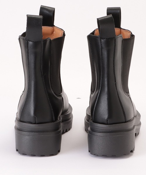 Lace Ladies（レースレディース）の「厚底 チェルシーブーツ ショート丈 レイン（ブーツ・レディース・ホワイト系1/ホワイト系2/ブラック系1/ブラック系2・23/24/25/22.5/24.5/23.5）」の19枚目の写真