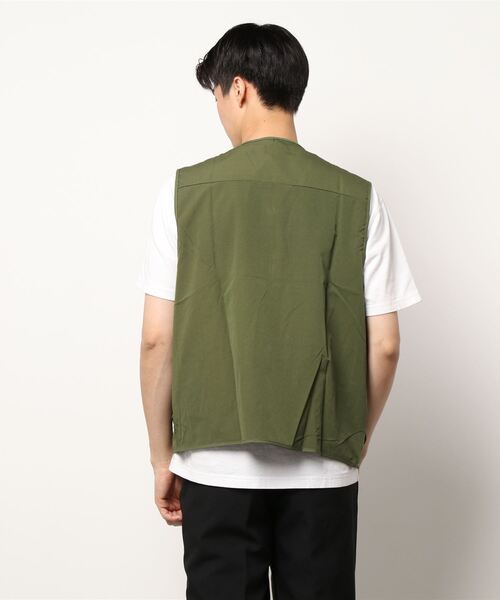 BENDER TOKYO（ベンダートウキョウ）の「【BENDER TOKYO】ミリタリーベスト（ベスト・メンズ・オリーブ/ブラック・M/L）」の3枚目の写真