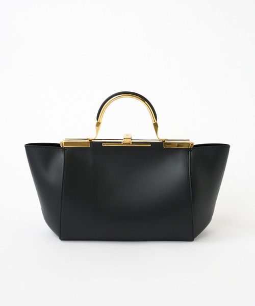 Zanchetti(ザンチェッティ)の「【ZANCHETTI】ハンドバッグ/AMLETO24(ハンドバッグ・レディース・ブラック/グレイッシュベージュ・FREE)」の14枚目の写真