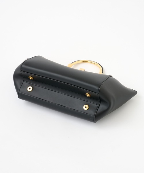 Zanchetti(ザンチェッティ)の「【ZANCHETTI】ハンドバッグ/AMLETO24(ハンドバッグ・レディース・ブラック/グレイッシュベージュ・FREE)」の11枚目の写真