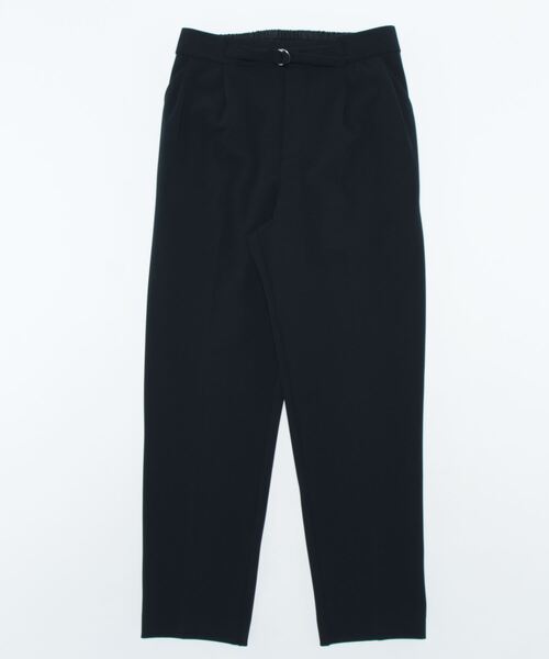 12Twelve Agenda（トゥエルブ　アジェンダ）の「ハイストレッチジョーゼットテーパードパンツ（その他パンツ・レディース・ベージュ/ネイビー・S/M）」の2枚目の写真