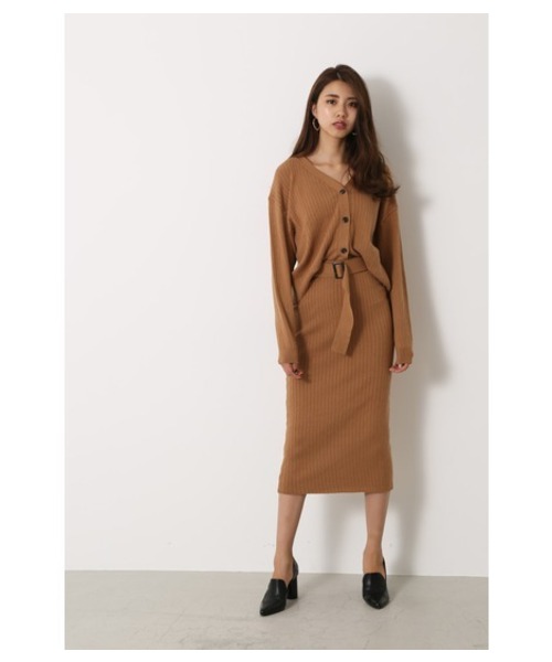 セール ブランド古着 ニットワンピース ワンピース Rienda リエンダ のファッション通販 Zozoused