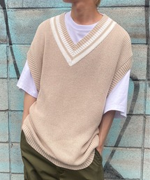 WEGO | WEGO/チルデンニットベスト(ベスト)