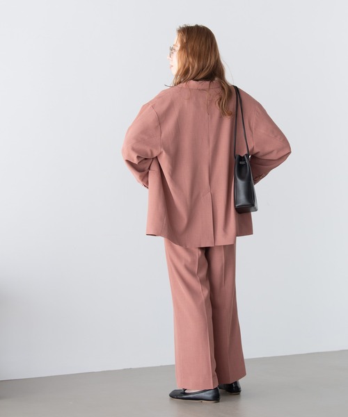 Crisp（クリスプ）の「オーバージャケット（テーラードジャケット・レディース・ピンク/ミント/アイボリー・FREE）」の20枚目の写真