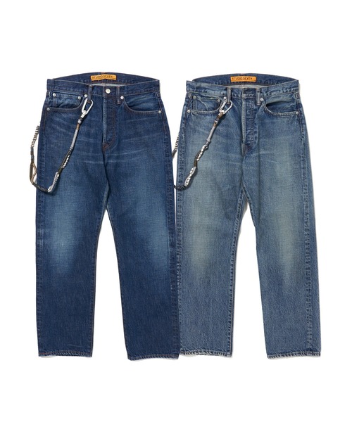 STUDIO SEVEN(スタジオ セブン)の「7Cross EMB Washed Denim Pants【STUDIOSEVEN/スタジオセブン】(デニムパンツ・メンズ・インディゴブルー/ライトブルー・MEDIUM/X-LARGE/LARGE)」の12枚目の写真