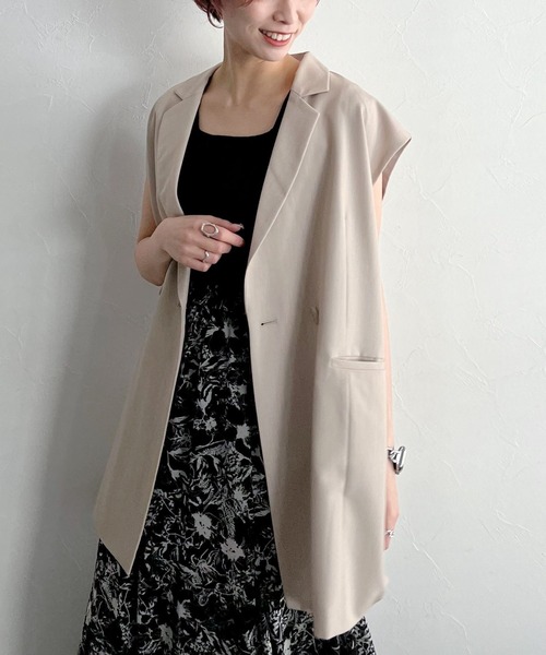 mysty woman（ミスティウーマン）の「フレンチスリーブテーラーベスト