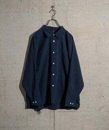 【i】ポリストレッチドロップショルダーシャツ