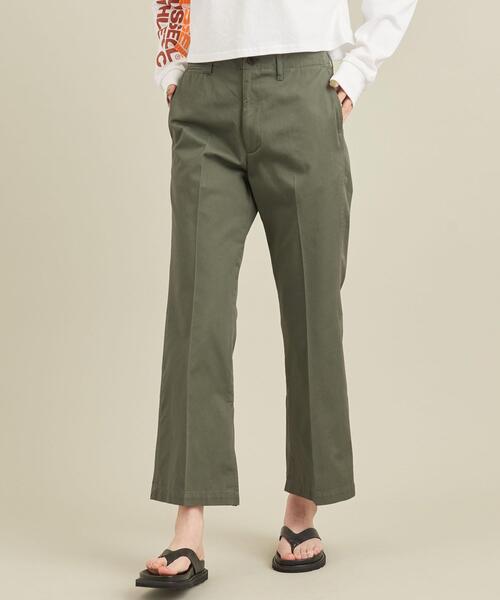 Beauty&Youth UNITED ARROWS コットンチノフレアパンツ BEAUTY&YOUTH UNITED ARROWS（ビューティーアンドユース