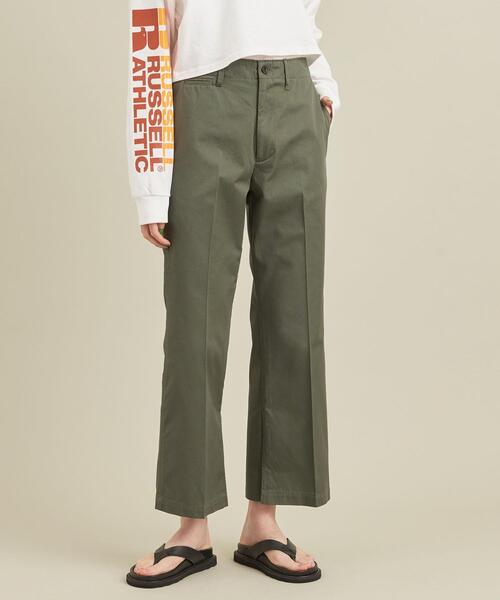 Beauty&Youth UNITED ARROWS コットンチノフレアパンツ BEAUTY&YOUTH UNITED ARROWS（ビューティーアンドユース