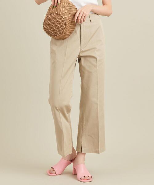 Beauty&Youth UNITED ARROWS コットンチノフレアパンツ BEAUTY&YOUTH UNITED ARROWS（ビューティーアンドユース