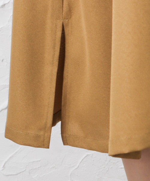 NAVY（ネイビー）の「半袖Tシャツ+デシンキャミワンピース セット アンサンブル（サロペット/オーバーオール・レディース・ブラウン/グレー/カーキ/ブルー・M/L）」の14枚目の写真