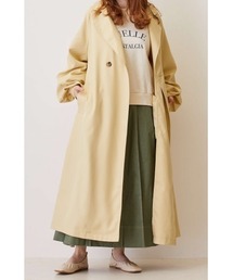 PAPAVER（パパヴェル）の「【PAPAVER】エステルツイルトレンチコート（トレンチコート）」