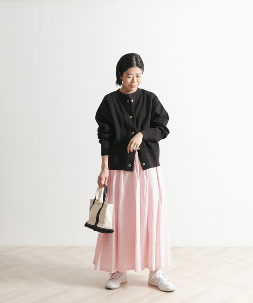 FORK&SPOON(フォークアンドスプーン)の「FORK&SPOON コットンギャザーボリュームスカート(スカート・レディース・ピンク/チャコールグレー/ベージュ系その他/オフホワイト・ONE)」の22枚目の写真