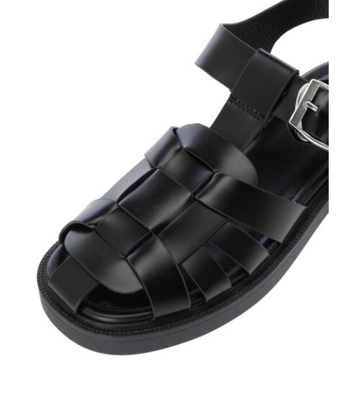 Green Parks(グリーンパークス)の「グルカサンダル(サンダル・レディース・ホワイト/ブラック・S/M/L/XL/XS)」の6枚目の写真