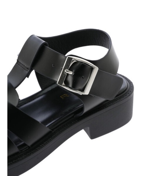 Green Parks(グリーンパークス)の「グルカサンダル(サンダル・レディース・ホワイト/ブラック・S/M/L/XL/XS)」の5枚目の写真