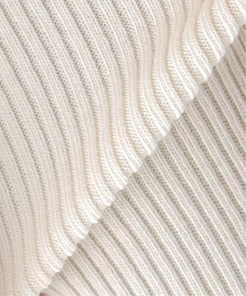 plage（プラージュ）の「【CALUX/キャラクス】 RIB パンツ◆（その他パンツ・レディース・カーキ/ホワイト×ホワイト/スミクロ・38/36）」の20枚目の写真