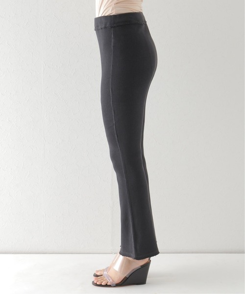 plage（プラージュ）の「【CALUX/キャラクス】 RIB パンツ◆（その他パンツ・レディース・カーキ/ホワイト×ホワイト/スミクロ・38/36）」の10枚目の写真