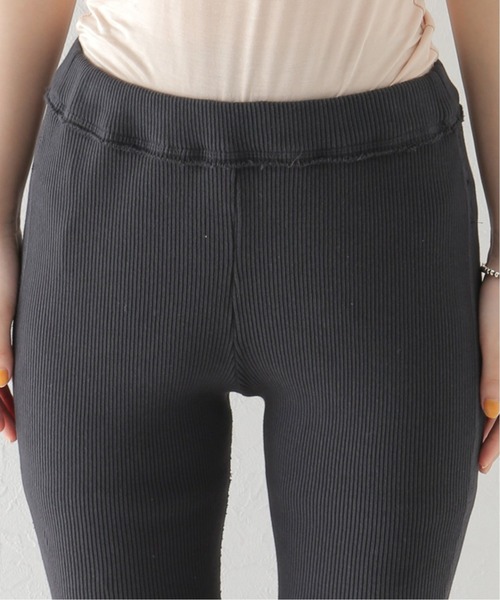 plage（プラージュ）の「【CALUX/キャラクス】 RIB パンツ◆（その他パンツ・レディース・カーキ/ホワイト×ホワイト/スミクロ・38/36）」の16枚目の写真