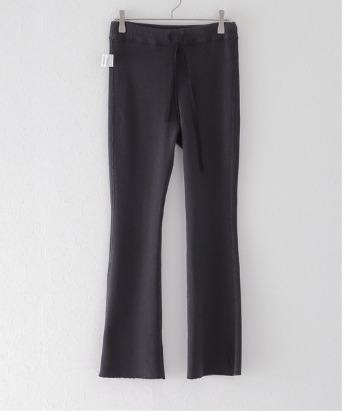 plage（プラージュ）の「【CALUX/キャラクス】 RIB パンツ◆（その他パンツ・レディース・カーキ/ホワイト×ホワイト/スミクロ・38/36）」の13枚目の写真