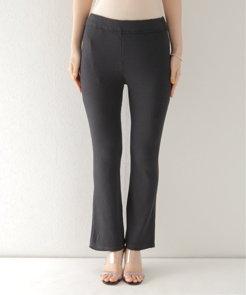 plage（プラージュ）の「【CALUX/キャラクス】 RIB パンツ◆（その他パンツ・レディース・カーキ/ホワイト×ホワイト/スミクロ・38/36）」の17枚目の写真