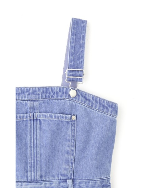 JILL STUART（ジルスチュアート）の「◆パパスデニムワンピース（ジャンパースカート・レディース・ネイビー/ブルー・0/2/4）」の15枚目の写真