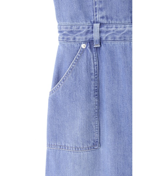 JILL STUART（ジルスチュアート）の「◆パパスデニムワンピース（ジャンパースカート・レディース・ネイビー/ブルー・0/2/4）」の16枚目の写真