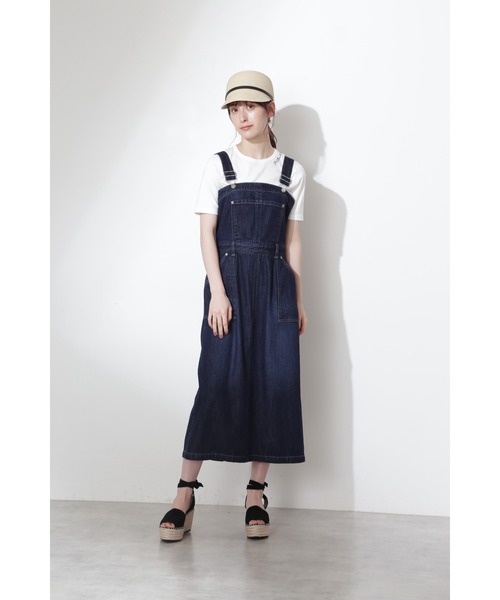 JILL STUART（ジルスチュアート）の「◆パパスデニムワンピース（ジャンパースカート・レディース・ネイビー/ブルー・0/2/4）」の10枚目の写真