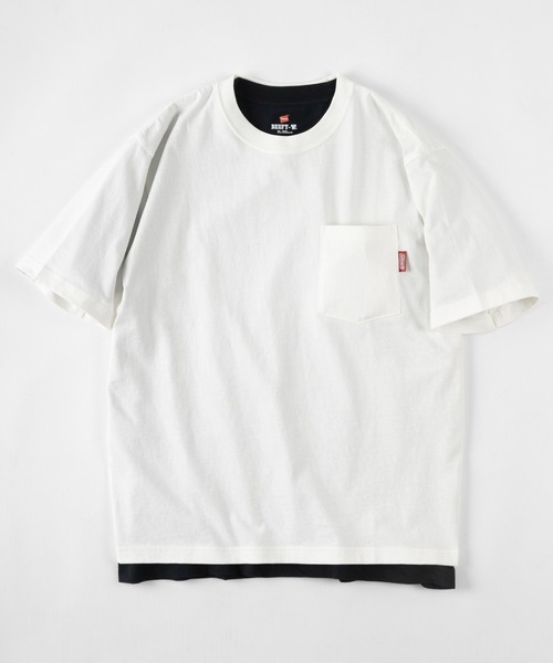 COLEMAN(コールマン)の「【Coleman/コールマン】 ルーズシルエット ランタンプリント ポケット付Tシャツ/ ポケT(Tシャツ/カットソー・メンズ・ホワイト/ブラック・M/L/XL)」の3枚目の写真