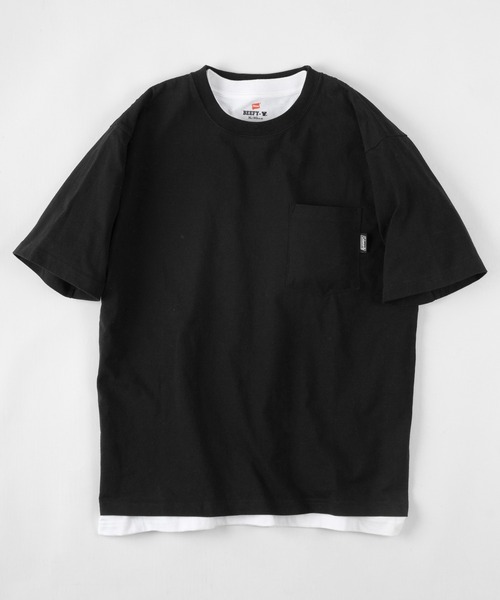COLEMAN(コールマン)の「【Coleman/コールマン】 ルーズシルエット ランタンプリント ポケット付Tシャツ/ ポケT(Tシャツ/カットソー・メンズ・ホワイト/ブラック・M/L/XL)」の4枚目の写真