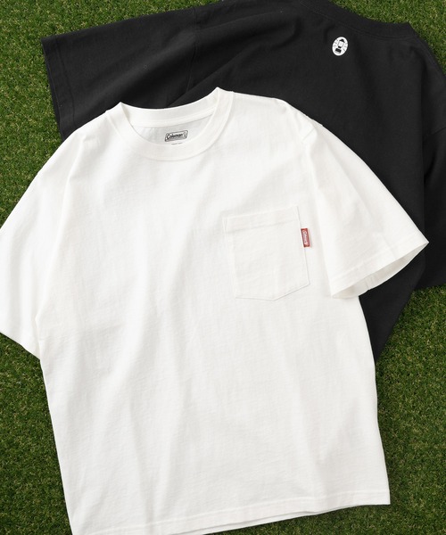 COLEMAN(コールマン)の「【Coleman/コールマン】 ルーズシルエット ランタンプリント ポケット付Tシャツ/ ポケT(Tシャツ/カットソー・メンズ・ホワイト/ブラック・M/L/XL)」の18枚目の写真