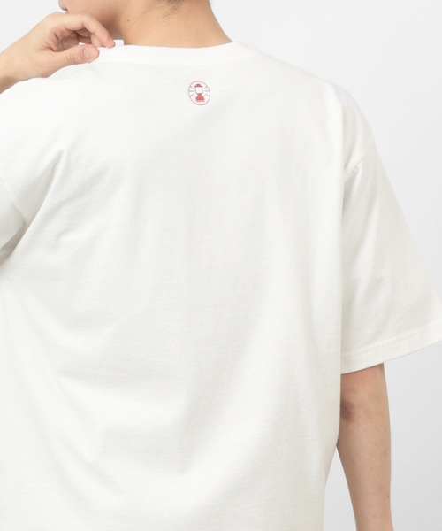 COLEMAN(コールマン)の「【Coleman/コールマン】 ルーズシルエット ランタンプリント ポケット付Tシャツ/ ポケT(Tシャツ/カットソー・メンズ・ホワイト/ブラック・M/L/XL)」の21枚目の写真
