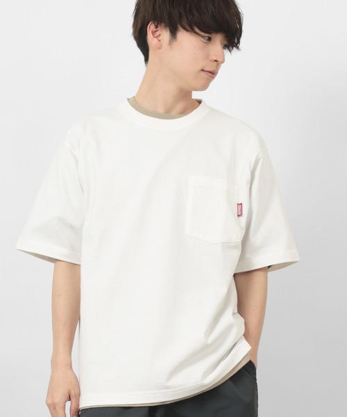 COLEMAN(コールマン)の「【Coleman/コールマン】 ルーズシルエット ランタンプリント ポケット付Tシャツ/ ポケT(Tシャツ/カットソー・メンズ・ホワイト/ブラック・M/L/XL)」の19枚目の写真