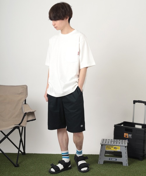COLEMAN(コールマン)の「【Coleman/コールマン】 ルーズシルエット ランタンプリント ポケット付Tシャツ/ ポケT(Tシャツ/カットソー・メンズ・ホワイト/ブラック・M/L/XL)」の22枚目の写真
