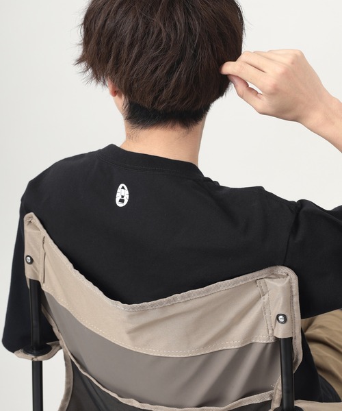COLEMAN(コールマン)の「【Coleman/コールマン】 ルーズシルエット ランタンプリント ポケット付Tシャツ/ ポケT(Tシャツ/カットソー・メンズ・ホワイト/ブラック・M/L/XL)」の12枚目の写真