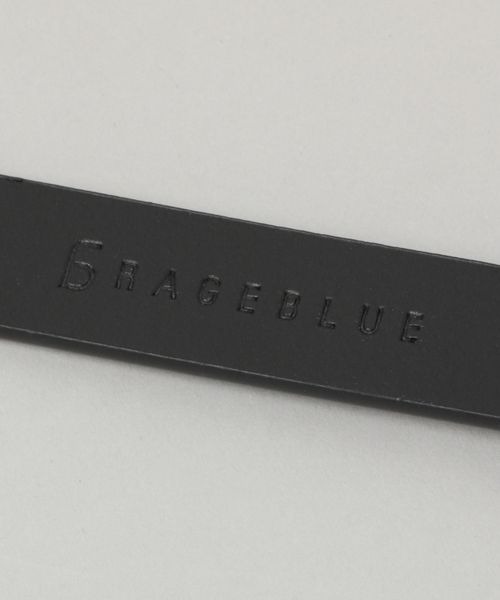 RAGEBLUE（レイジブルー）の「レザーベーシックベルト（ベルト・レディース・ブラック/ダークブラウン・FREE）」の3枚目の写真