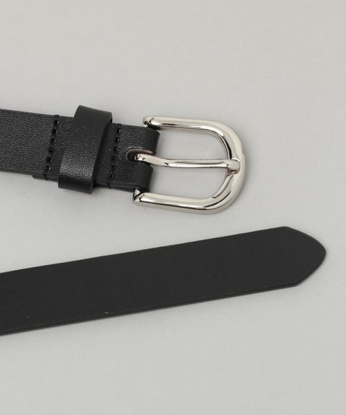 RAGEBLUE（レイジブルー）の「レザーベーシックベルト（ベルト・レディース・ブラック/ダークブラウン・FREE）」の7枚目の写真