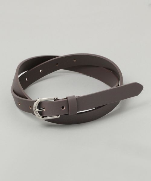 RAGEBLUE（レイジブルー）の「レザーベーシックベルト（ベルト・レディース・ブラック/ダークブラウン・FREE）」の9枚目の写真