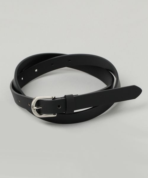RAGEBLUE（レイジブルー）の「レザーベーシックベルト（ベルト・レディース・ブラック/ダークブラウン・FREE）」の8枚目の写真