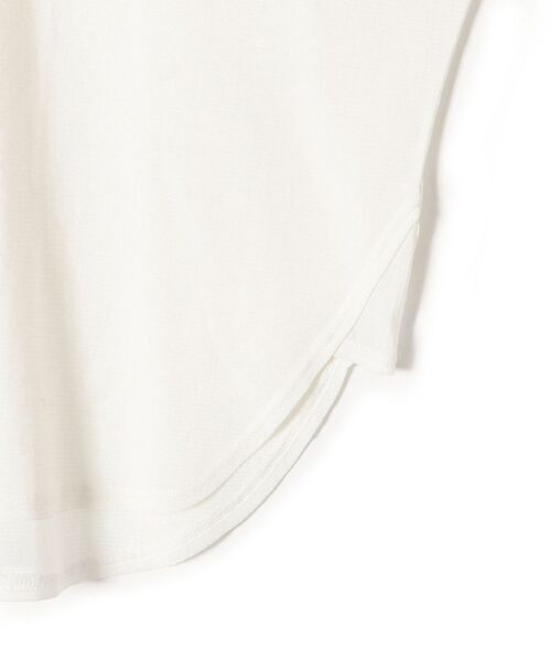 SHIPS（シップス）の「【SHIPS別注】assiette:〈手洗い可能〉チュールドルマンプルオーバー（Tシャツ/カットソー・レディース・ホワイト/ネイビー・ONE SIZE）」の11枚目の写真