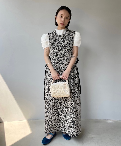 SANSeLF（サンセルフ）の「【SANSeLF】jacquard retro dress