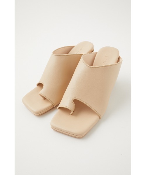 MOUSSY(マウジー)の「THONG ミュール(サンダル・レディース・ベージュ/ブラック・LARGE/MEDIUM/SMALL)」の6枚目の写真