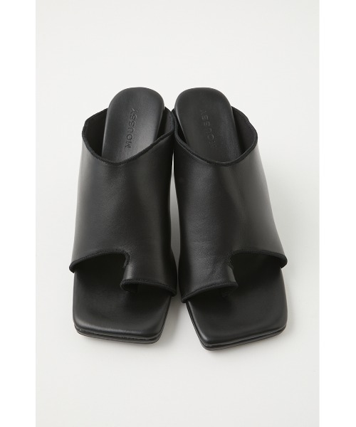 MOUSSY(マウジー)の「THONG ミュール(サンダル・レディース・ベージュ/ブラック・LARGE/MEDIUM/SMALL)」の3枚目の写真