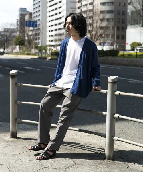 URBAN RESEARCH(アーバンリサーチ)の「WASHABLEラミーソロカーディガン(カーディガン/ボレロ・メンズ・ブラック/ブルー/ベージュ系その他・MEDIUM/LARGE/X-LARGE)」の9枚目の写真