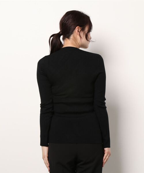 Kari & lili（カウリアンドリィリィ）の「slash tops（Tシャツ/カットソー・レディース・ブラック/オフホワイト・FREE）」の12枚目の写真