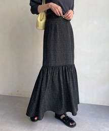 CAPRICIEUX LE'MAGE | 変形ドットタイトマーメイドスカート(スカート)