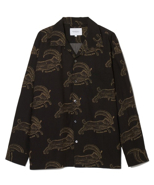 MSML（エムエスエムエル）の「GOAT LONG SLEEVE SHIRT（シャツ/ブラウス・メンズ・ブラック/ホワイト・S/L/M）」の5枚目の写真