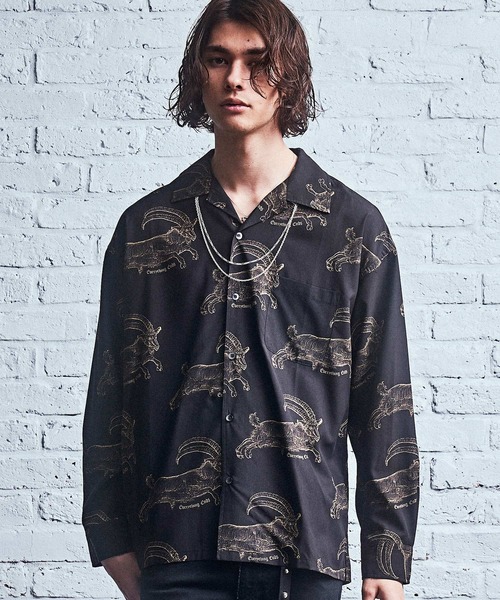 MSML（エムエスエムエル）の「GOAT LONG SLEEVE SHIRT（シャツ/ブラウス・メンズ・ブラック/ホワイト・S/L/M）」の8枚目の写真