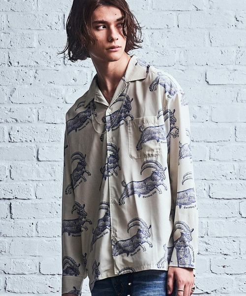 MSML（エムエスエムエル）の「GOAT LONG SLEEVE SHIRT（シャツ/ブラウス・メンズ・ブラック/ホワイト・S/L/M）」の15枚目の写真